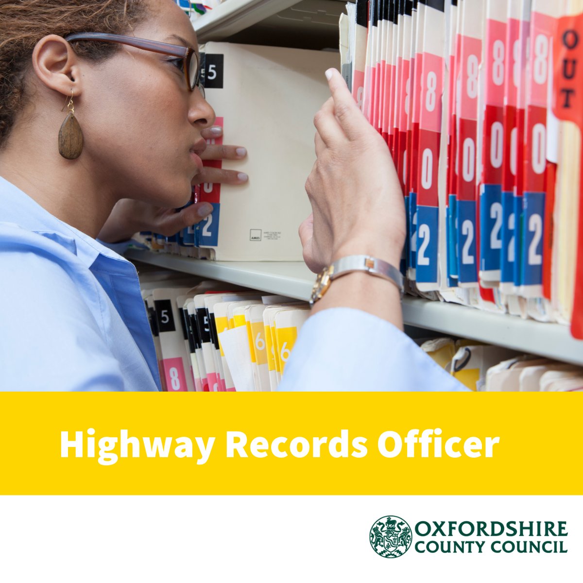 Come and help us research the highway in Oxfordshire. We’re looking for someone with a passion for the history of Oxfordshire to come and make a real difference to the way we maintain the records of our public highways. For more information and to apply: careers.newjob.org.uk/OCC/job/Oxford…