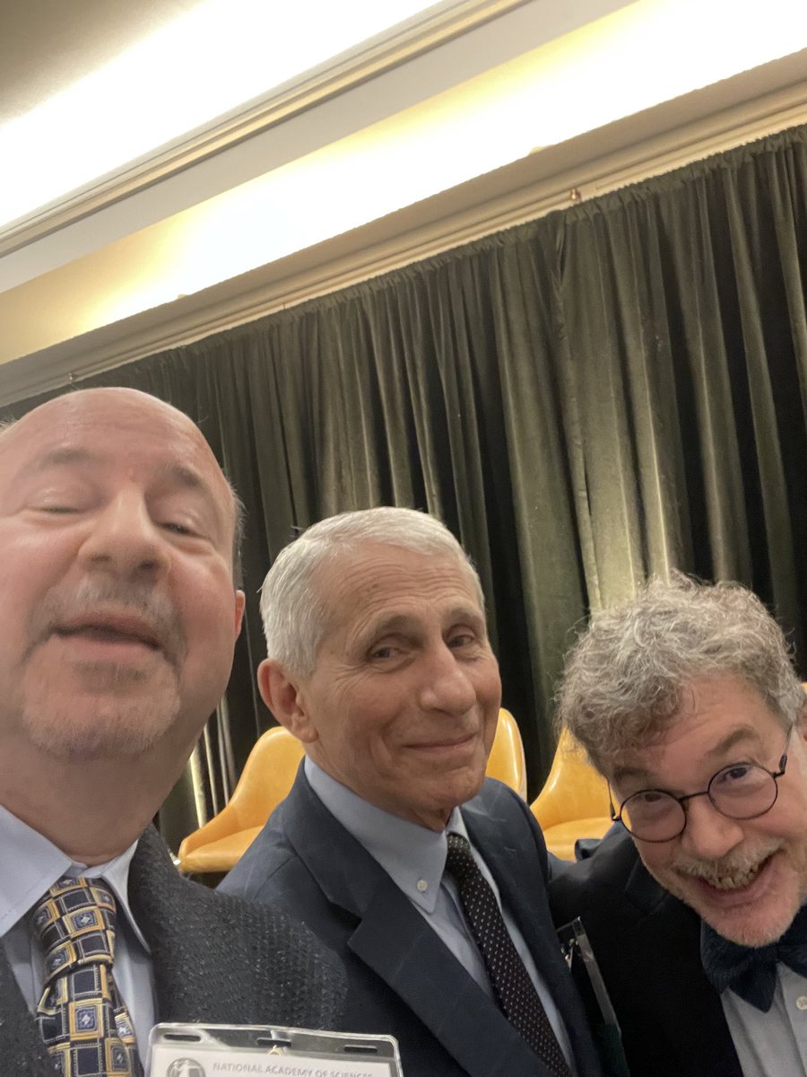 Great to be joined by Dr. Fauci on this National Academy panel today