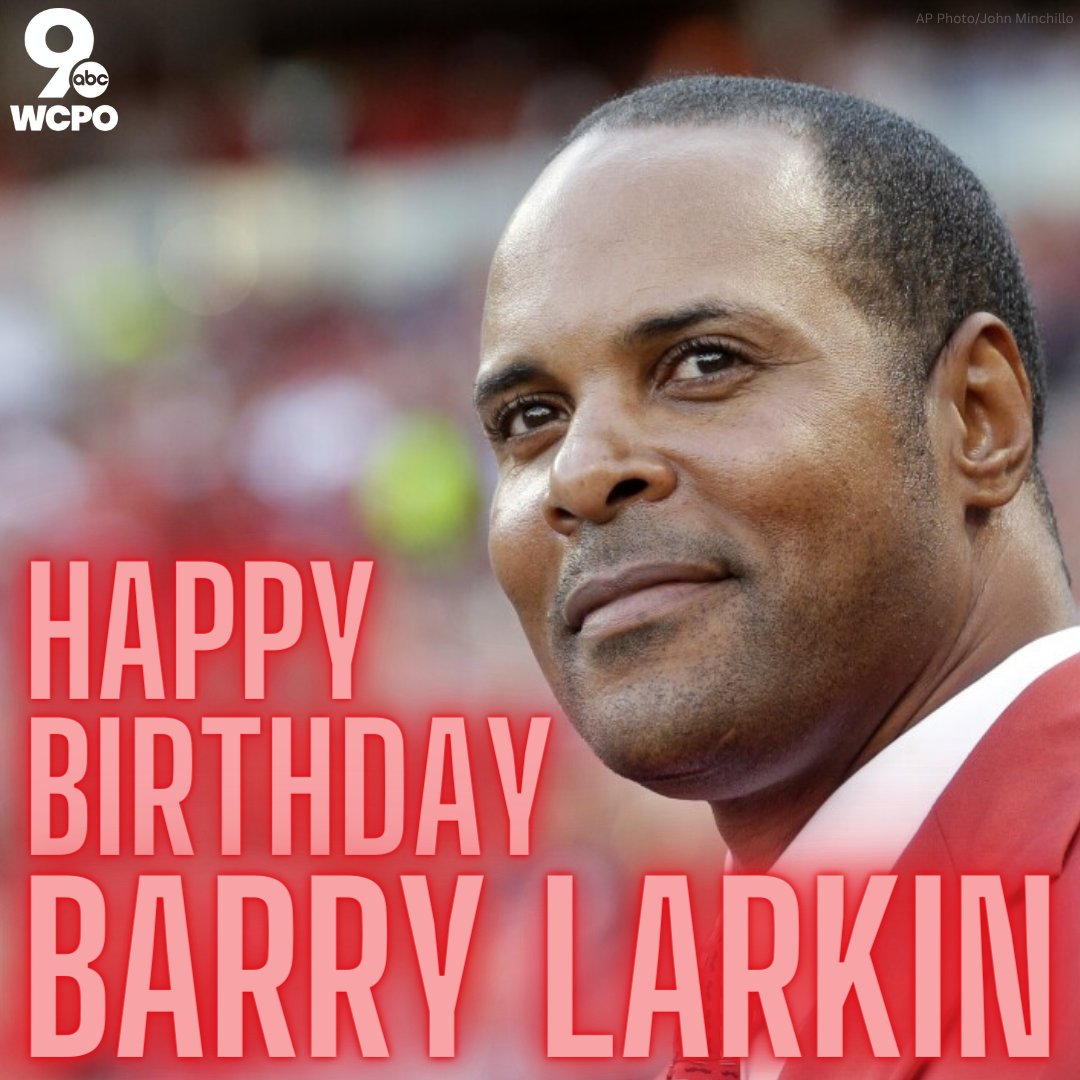 Happy 60th birthday to Reds legend and Hall of Famer Barry Larkin ❤️🎂