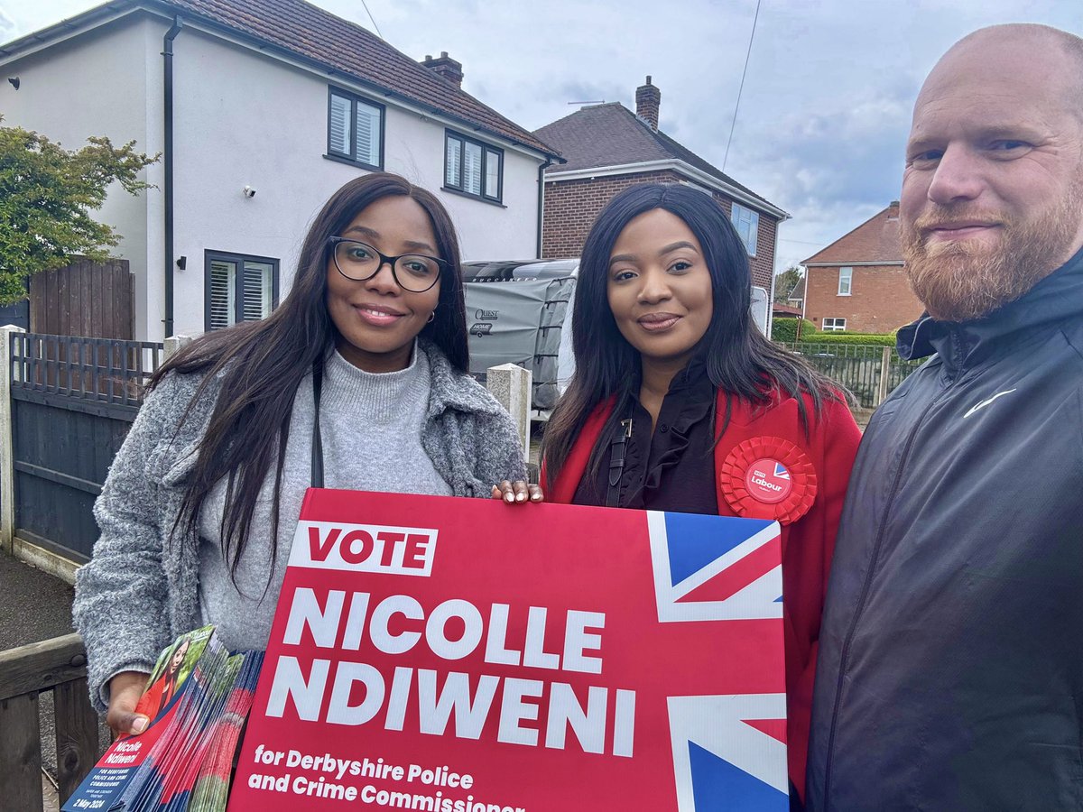 Great @EastMidsTULO day in Amber Valley🌹Members are helping us campaign to ensure we reach as many residents as we can. As the election draws near we are hard at work. We're tired but determined & we're busy but focused. More than anything, we're united in our hope for change 🙌🏾