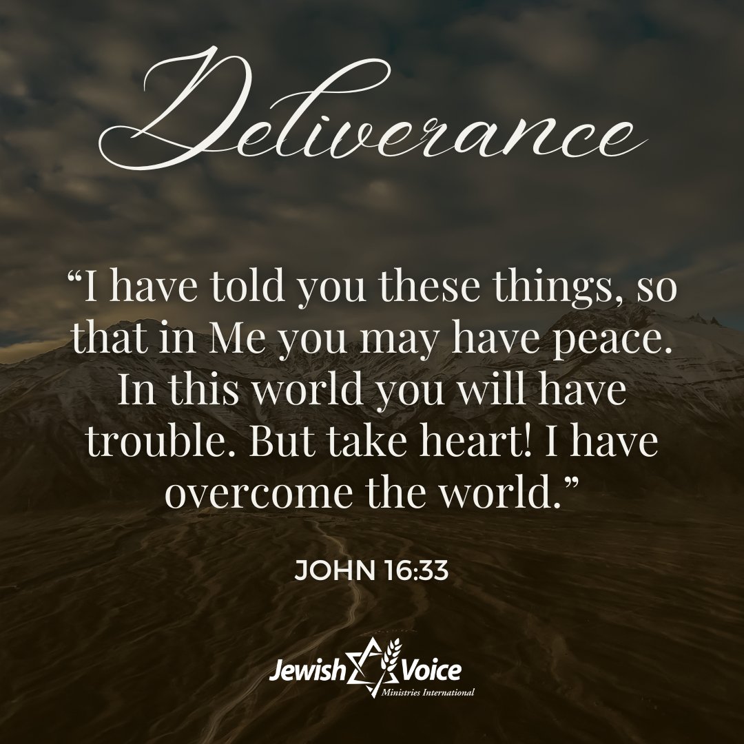 Shalom, friends! Today is Day 24 of our Month of Scripture series on Deliverance! ​Happy Sunday, everyone! We hope you feel uplifted by His Holy Presence today! ​ #JewishVoice #Devotional #BibleVerse #Verses #DailyDevotional #ScriptureOfTheDay #Deliverance