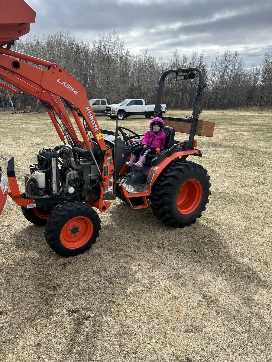 Little kubota finished up and head QC officer approved once she got to ride along on the test drive.