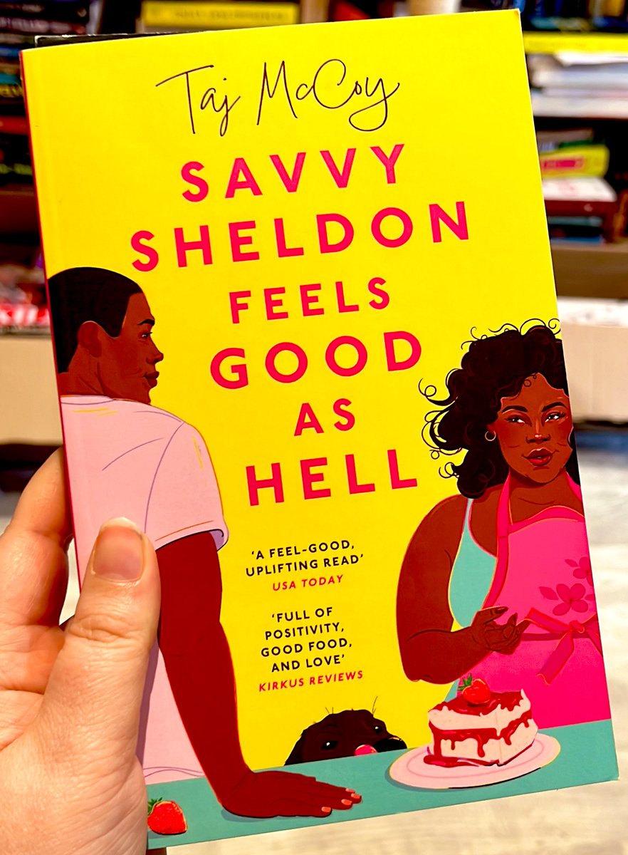 Currently reading this wonderful, charming and funny book #SavvySheldonFeelsGoodAsHell by @tajmccoywrites published by @dialoguepub I have been chuckling to myself and wanting to slap Savvy’s ex 😂 once I am behind a character I am full on behind them and Savvy is