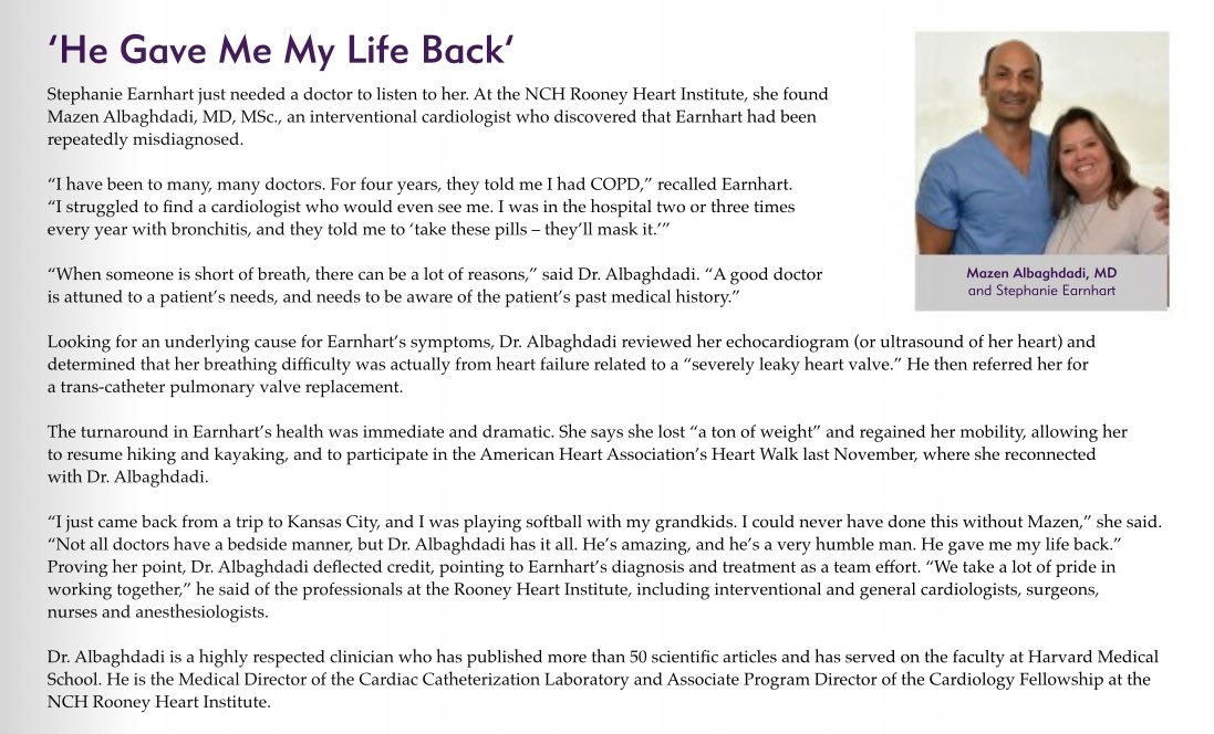 Proud to work with such talented and caring clinicians 🤍 <a href="/NCHRooneyHeart/">NCH Rooney Heart Institute</a>