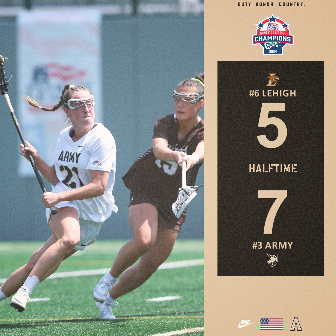 A halftime lead to protect. #GoArmy
