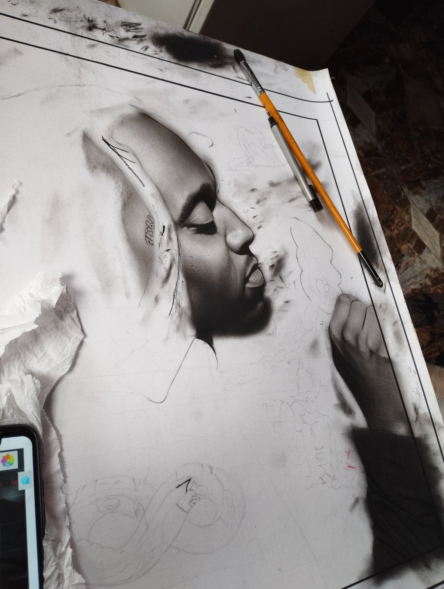 EkweobaFabian's tweet photo. Still in progress 

Rest on @1YoungTakeoff 🙏🙏

.
.
.
#art #foreverinourheart #lastmemory #pencildrawing #takeoff #remembrance https://t.co/at7aBMGjaH