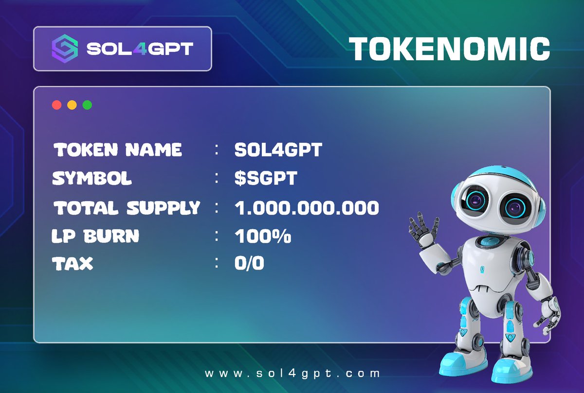 5/ Tokenomic