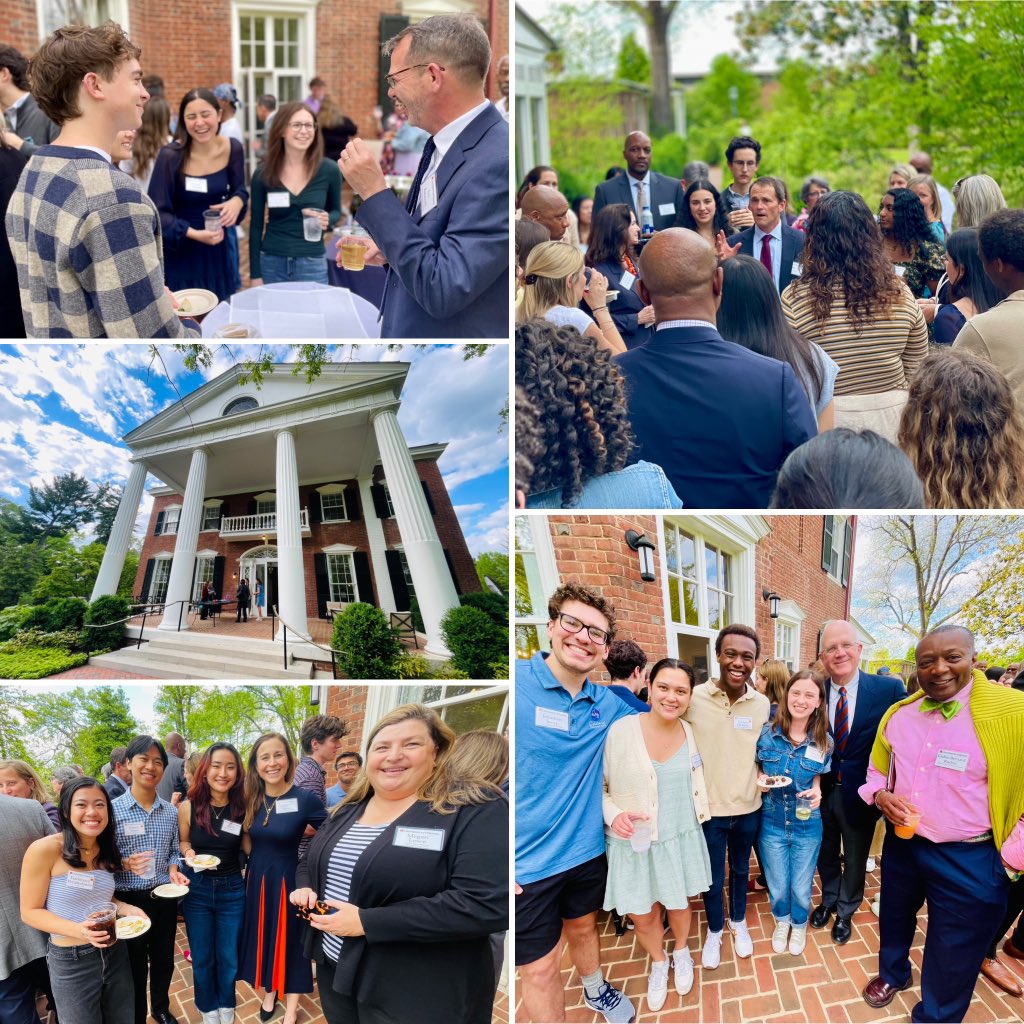 Loved having UVA leaders – both students and administrators – up to Carr’s Hill this past week for an end-of-year gathering. I’m grateful to this community for their commitment to making UVA the best it can be.