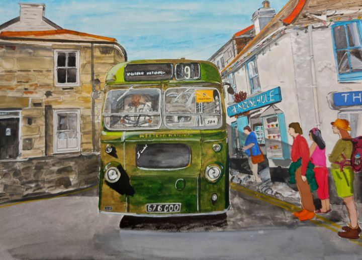Art of the Day: 'A day outin Mousehole'. View at: ArtPal.com/jamespre?i=103…