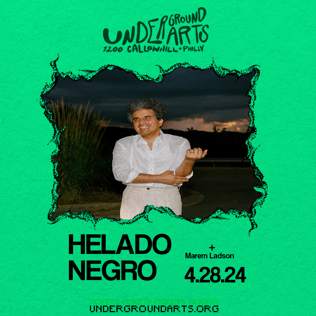 **Tonight @ UA** Helado Negro returns to our stage for an evening of sonic bliss 🌀 - Support from Marem Ladson | Tickets online + at the door