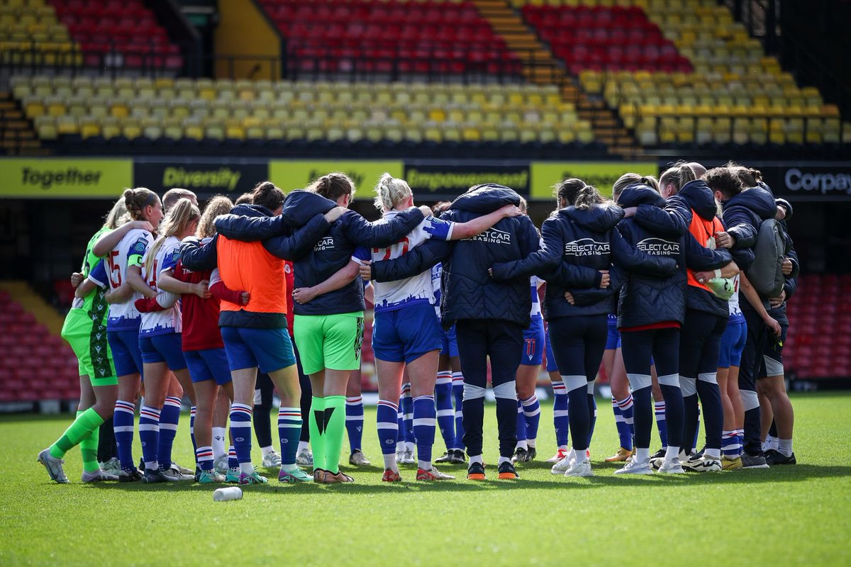 Its been quite the season, not the way we wanted to finish, but the girls secured safety ✅ Thank you for your constant support throughout this season 💙 Now it’s time to rest, enjoy your summer Royals 🤗