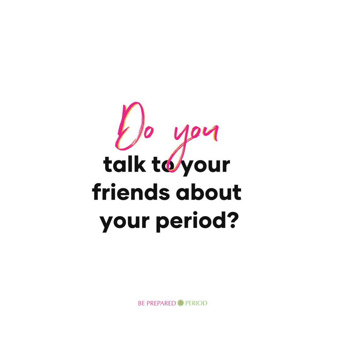 Let’s Chat! Do you talk to your friends about your #period?
#periodproblems #periodtalk #letstalkperiod #periodhelp #letstalkperiods #period #femininehygiene #womenshealth