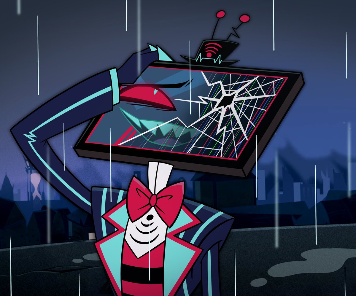 complicated and sad uh #hazbinhotel #alastor #vox #radiostatic