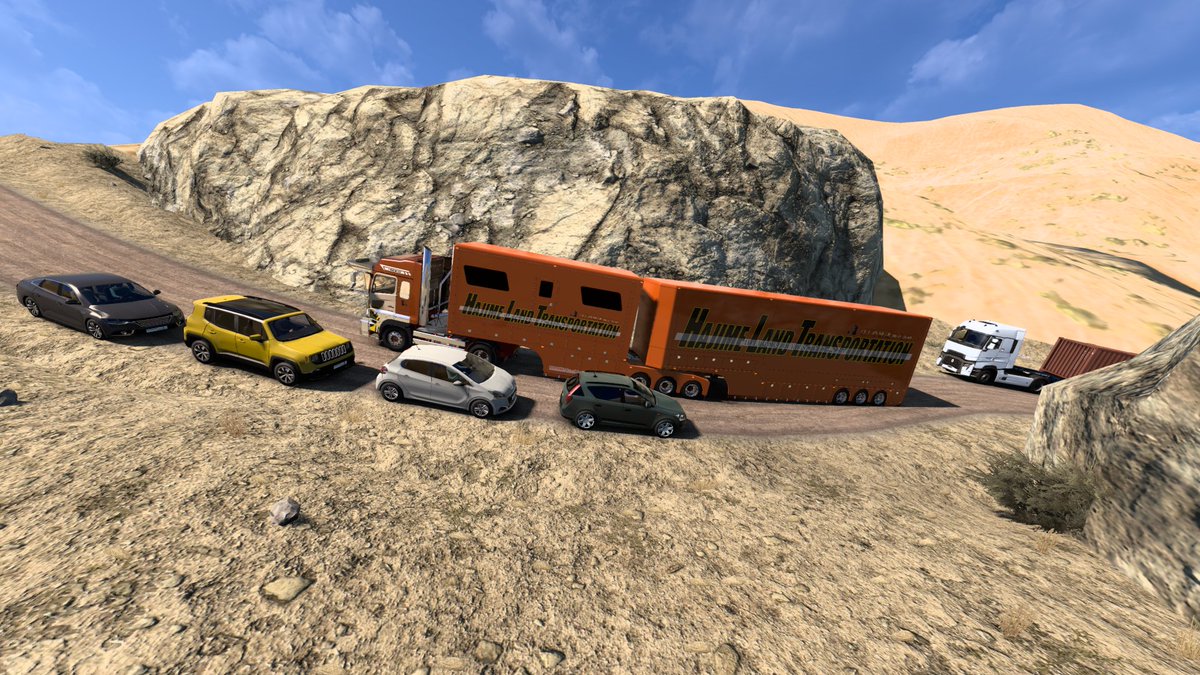 masammy0333's tweet photo. #ETS2 #BartoLand #HAJIME陸送 https://t.co/h7tVI7GrBR