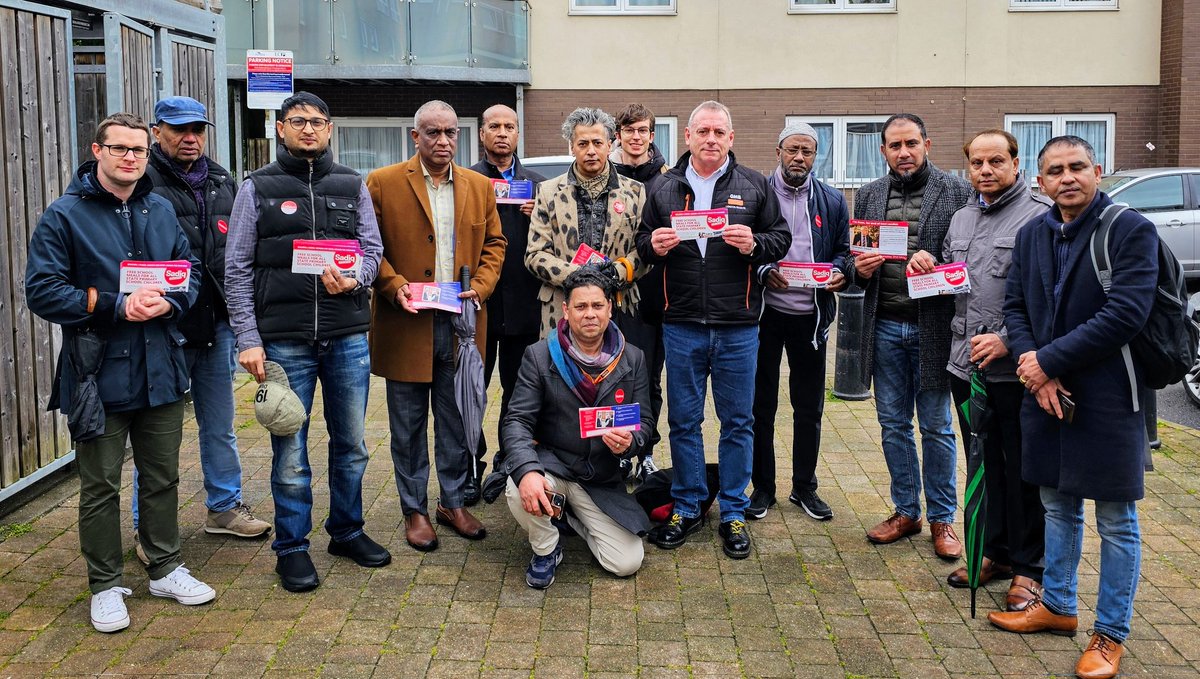 Second canvassing session with @labourunionsuk @TH_Labour for @SadiqKhan Vote Labour May 2nd ✊🏻 🌹