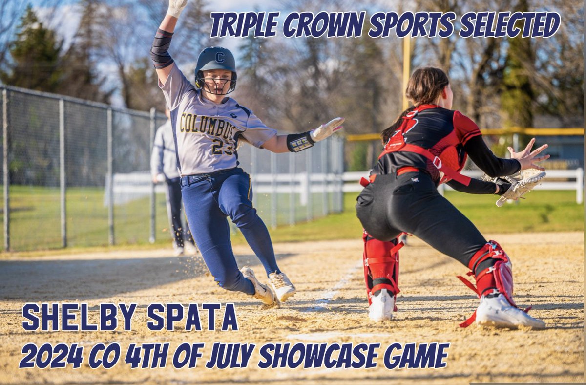 Getting the opportunity to play in the Triple Crown Showcase game in Colorado @KristinaMcSwee6 @Coach_Ves @bshipman44 @CoachLettyO @Coach_T_Bradley @FNUSOFTBALL @CoachD_TigersSB @coachkBucks @HillCollegeSB @TCSFastpitch @Softball_Home @SBRRetweets @softball_dugout @IHartFastpitch