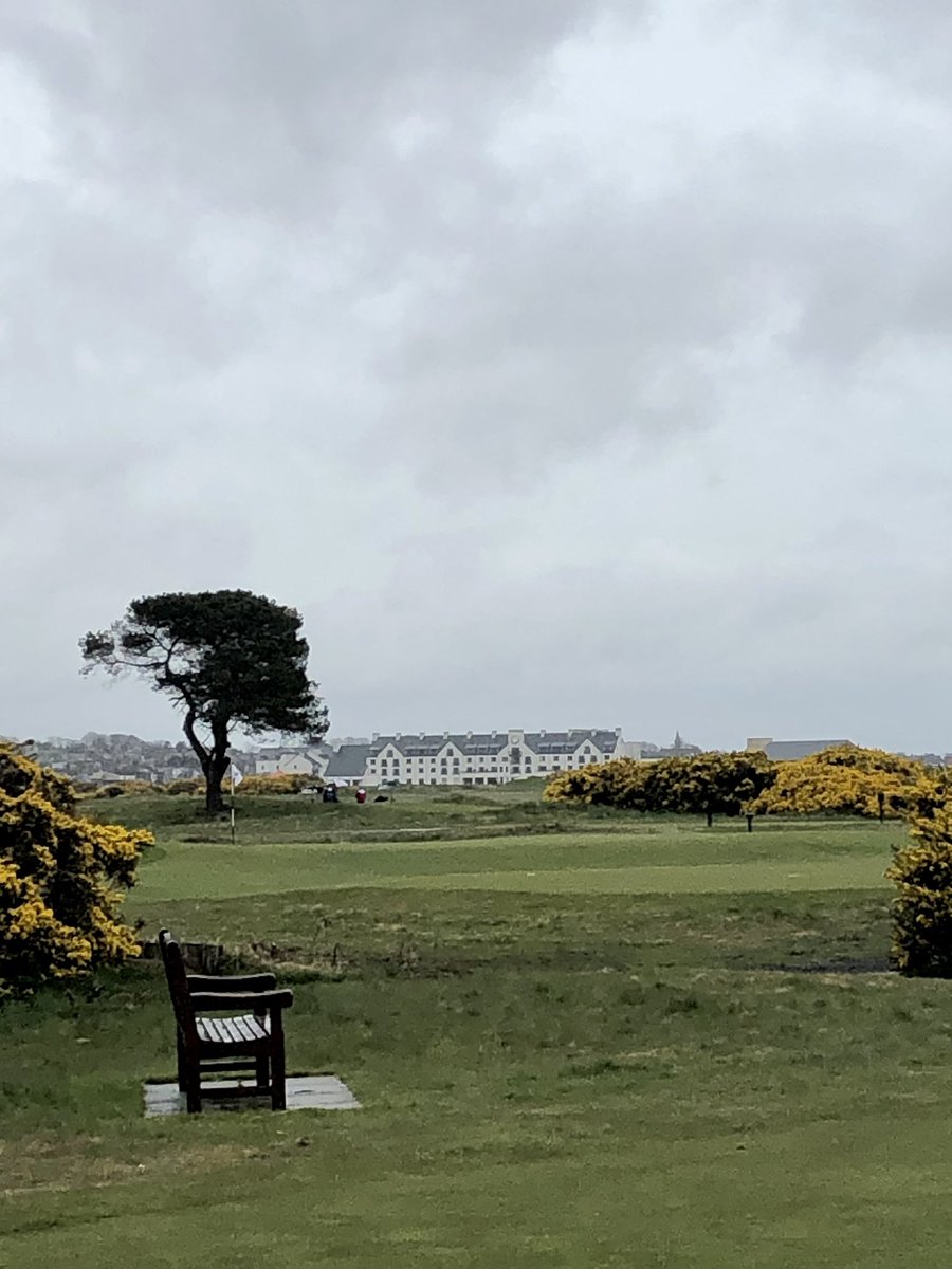 Slightly grey and drizzly day at Carnoustie, but always an absolute pleasure to be invited back here.