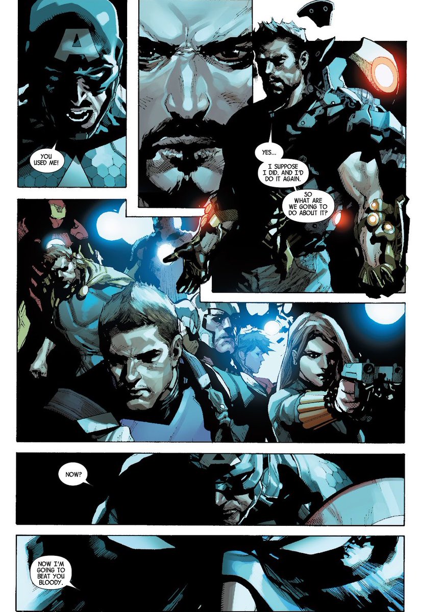 “Captain America is boring” Steve is unironically one of the coolest Marvel characters