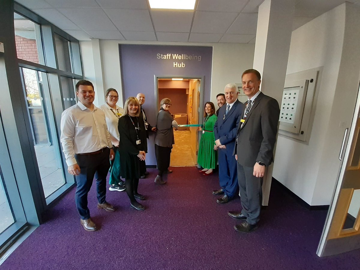 This time last year, we opened our new Staff Wellbeing Hub with Saffron Cordery from NHS Providers. The hub offers a relaxing space for staff to get away from their workspace, access resources or just simply take some time for themselves. Read more here orlo.uk/NBHc3
