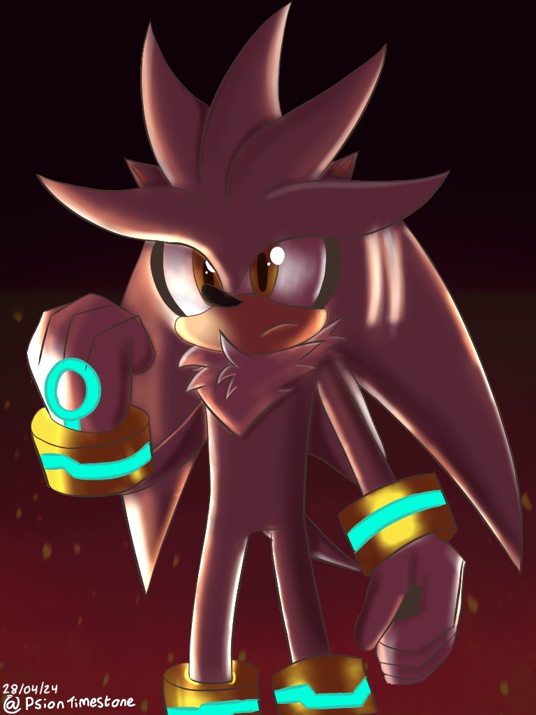 'I finally found him, the Iblis Trigger' 💙🦔🔥

wanted to use Silver for some lighting practice and I am vibing with the results

#SilvertheHedgehog