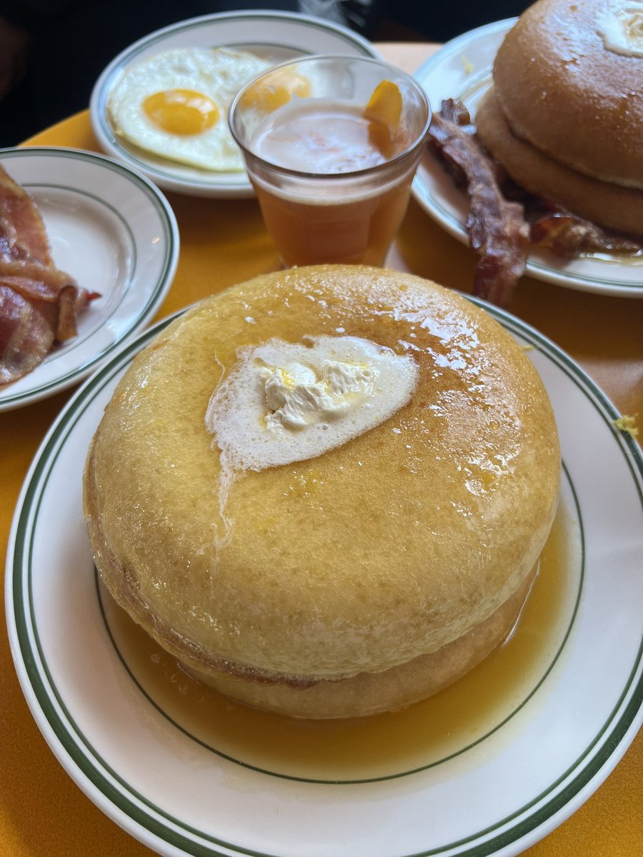 Best pancakes I’ve ever had. Golden Diner | New York