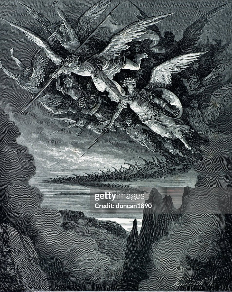 Cover art from 'Epicurean' (Sarah Records, 1992) by @the0rchids is based on a Gustave Dore's illustration from Paradise Lost