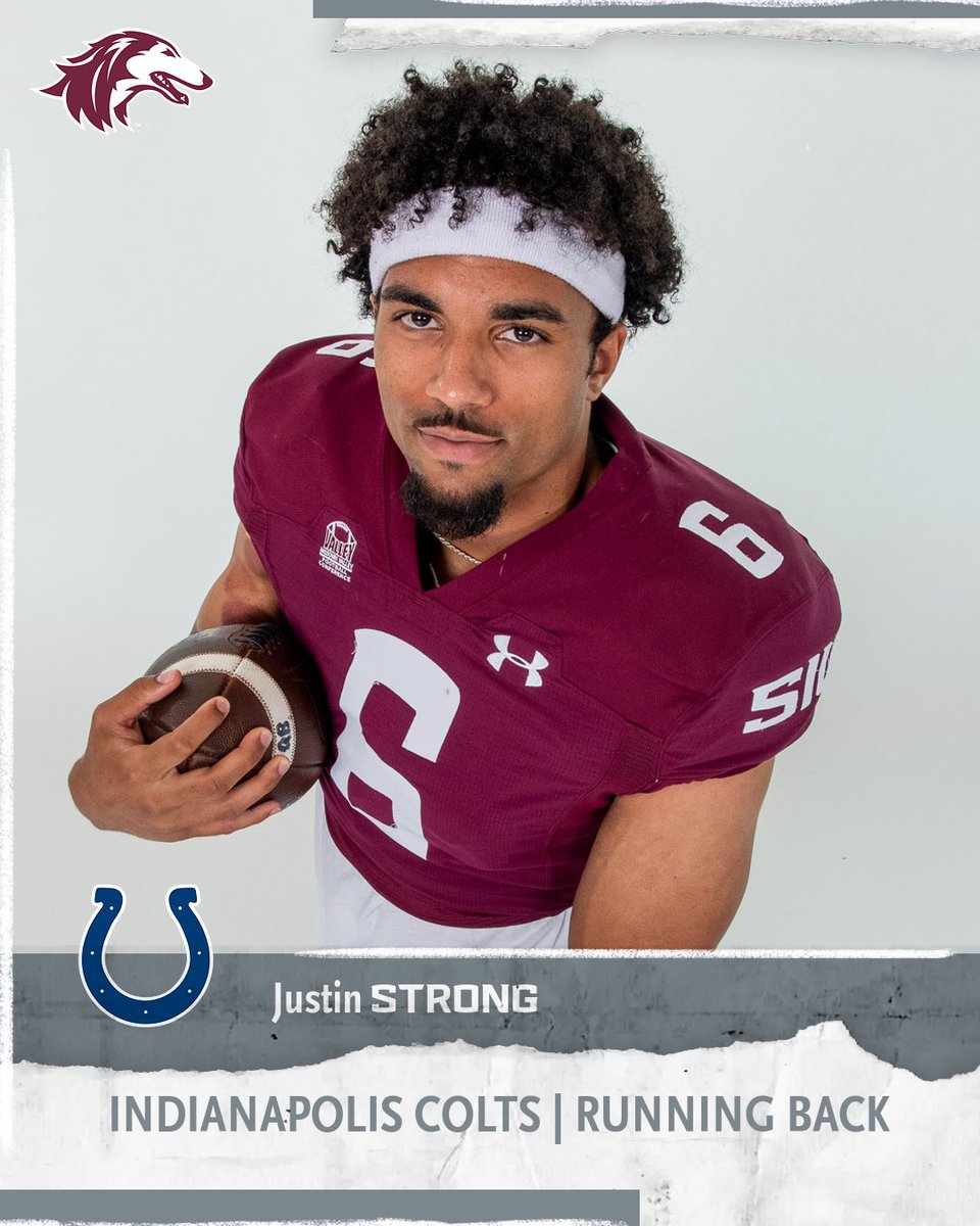 SIU_Football's tweet photo. Great opportunity for @itsJustinStrong ➡️ invitation to @Colts rookie minicamp

#Salukis | #NFLSalukis https://t.co/GkIeWNrIow