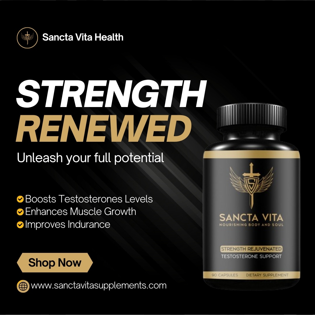 Elevate your strength with Strength Renewed! Boost testosterone, ignite muscle growth, and enhance vitality naturally. 🌱
 #StrengthRenewed #testosteronebooster #musclegrowth #fitnessjourney #naturalsupplements #bodybuilding #workoutmotivation #healthyliving #strengthtraining