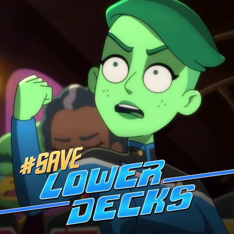 Tendi's log. Stardate: 59010.4 ▫ Yeah, so the USS Cerritos is in serious trouble and the crew, including myself needs some well-needed assistance. Save our ship, save our crew and we'll thank you. 💙💚🙏🤗 #StarTrekLowerDecks #SaveStarTrekLowerDecks #LowerDecks #SaveLowerDecks