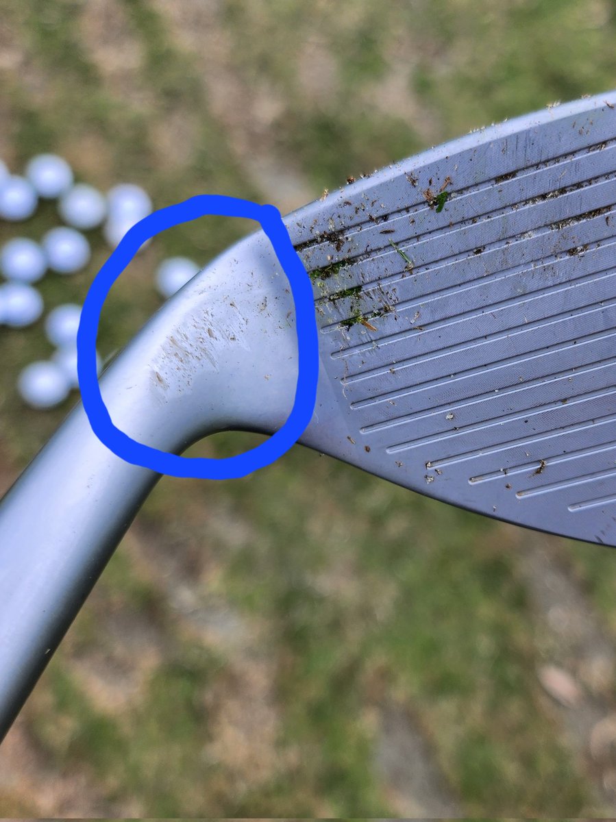Hey @TigerWoods have you ever let a friend hit your brand new wedge only to watch in terror as he puts a scuff on it?