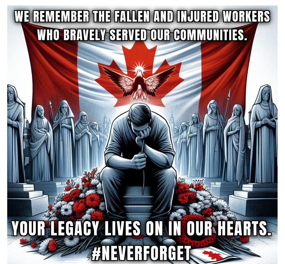 💐We remember the fallen and #injuredworkers who bravely served our communities! 💐
❤️Your legacy lives on in our hearts ❤️
#neverforget  #workerscompisaright