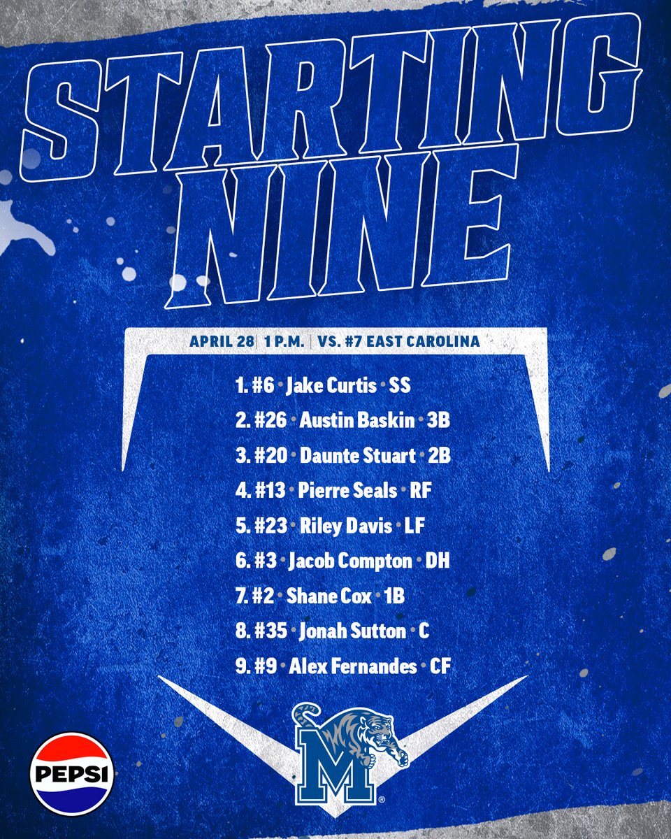 Finale Lineup

📺 » gotigersgo.me/3UEqyJT 
📊 » gotigersgo.me/livestats 

#GoTigersGo | <a href="/pepsi/">Pepsi</a>