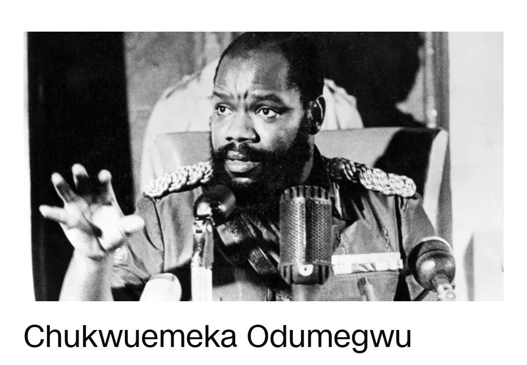 Inspired by your Ikemba Hero He also got the privilege of immediate employment in the Nigerian Army, went on to lead a rebellion, abandoned his people, fled, begged for forgiveness, returned, joined Awo's UPN? No! Azikwe's NPP? No! He joined the NPN of Mallam S Usman Shagahri! 😉