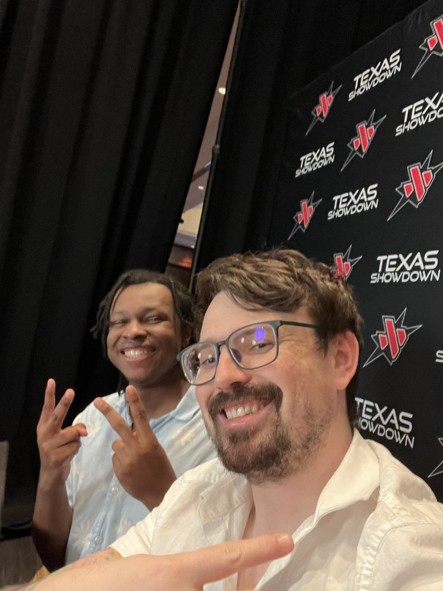 TOP 4 COMING UP NEXT FOR GGST! Catch myself and @AviaanFGC closing out the show to crown our @Texas_Showdown champion! Twitch.tv/hxcgaming