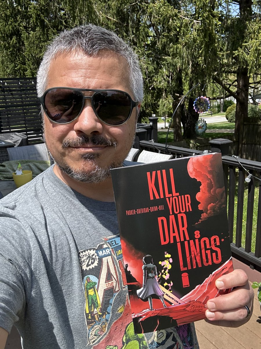 It’s a beautiful day to sit outside and read some comics. I loved the conclusion to this story. If you missed it the trade should be out this July. @TalesToAstonish @GrifSheridan @RobotJQ