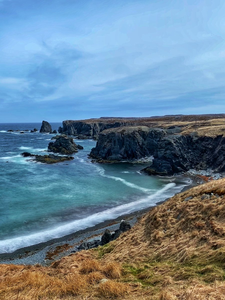 Sunday coastline views from Bonavista, NL.