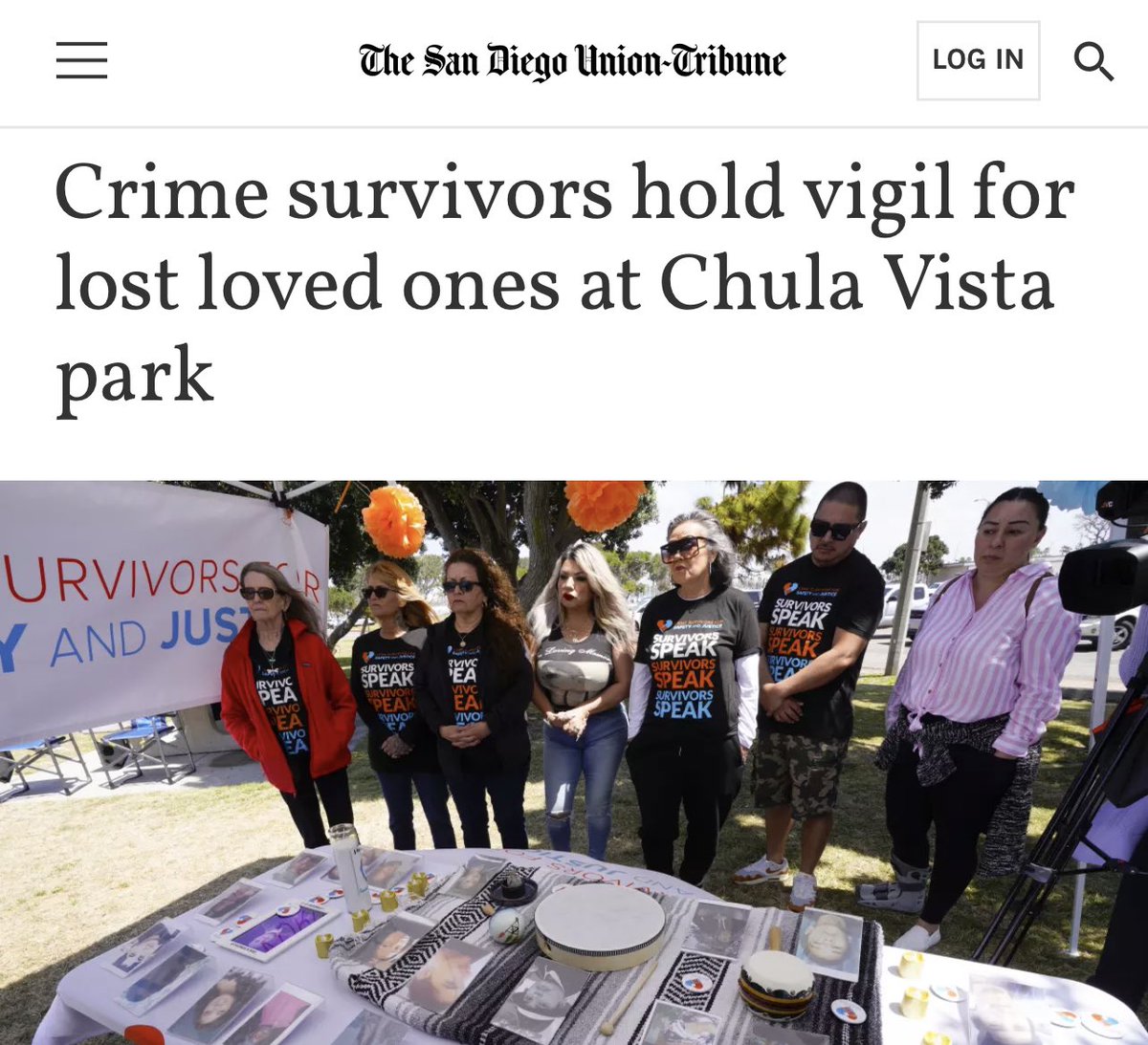 #NationalCrimeVictimsRightsWeek

“God has a purpose, and his purpose is the work we all do now,” Brown said. “I know the work we do helps other mothers.”

sandiegouniontribune.com/communities/so…