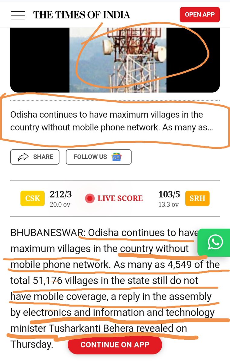 In 21st century digital age,we R still deprived to get our basic rights!Mobile is not a luxury thing,it is one of the basic need''s that a person should have in the present!Around 5000 villages in Odisha still not covered with mobile phone network! #JAJPURMLACandidateBiswanathDas