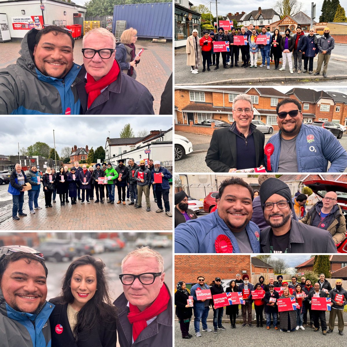 @sikhs4labour sunday tour of Dudley, Sandwell & Wolverhampton. Really positive conversations on the doorsteps with @RichParkerLab & @SimonFosterPCC. And on this Workers' Memorial Day sharing our plans for... A New Deal For Working People which will make a massive difference.