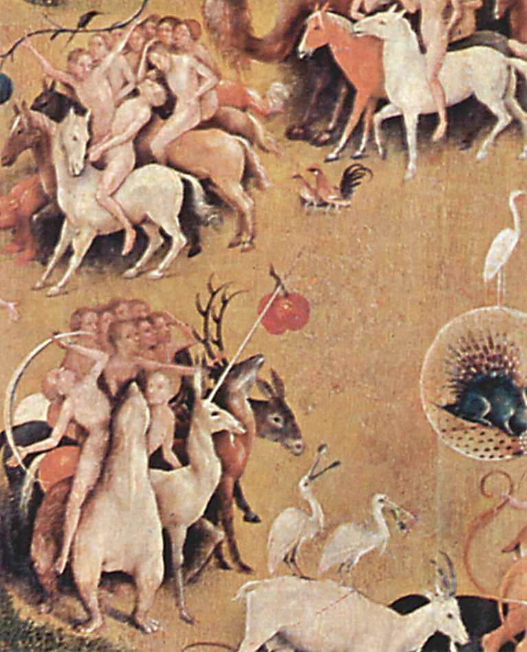 The Garden of Earthly Delights (detail) Hieronymus BOSCH