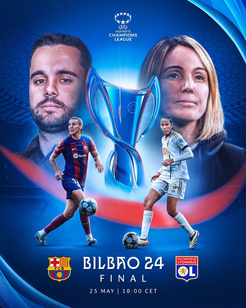 Barcelona will face Olympique Lyonnais in the UEFA Women's Champions League Final! Who's your money on for the crown?