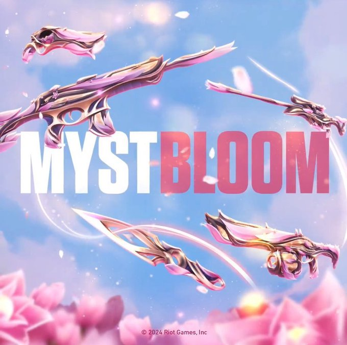 Mystbloom Bundle Giveaway ‼️ TO ENTER: ✅Follow @iantoVAL & @sayonarafps_ ✅Like and RT ✅Tag 2 Friends Ends in 14/5! GL! I #VALORANT