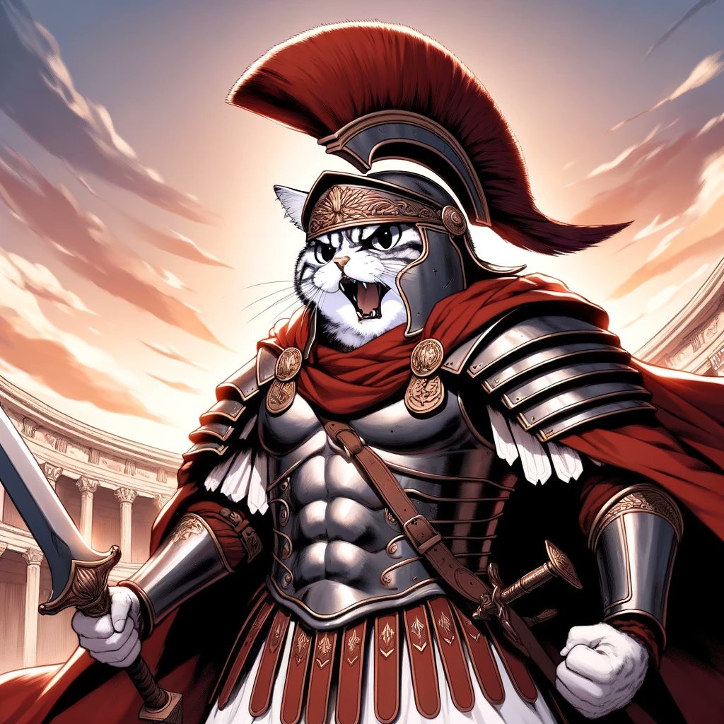 JuliusCatSarSol's tweet photo. For the GLORY of CATSAR!

CA: 7vVT3pxLUufJyQMk6j7Z7irVN5K6n6ksaAdiJ24B5PJE

https://t.co/bXOVZb5zEm

#JuliusCatSar #Solana #SOL #moon #colosseum #meme #pumpfun $CATSAR #memecoin https://t.co/kZNdvGuEGx