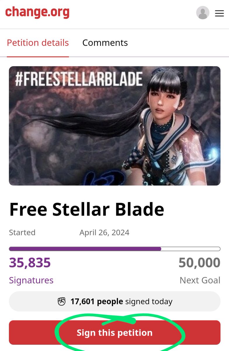 #StellarBladeCensored #stellarblade #FreeStellarBlade 

Sign the petition! Link in reply.