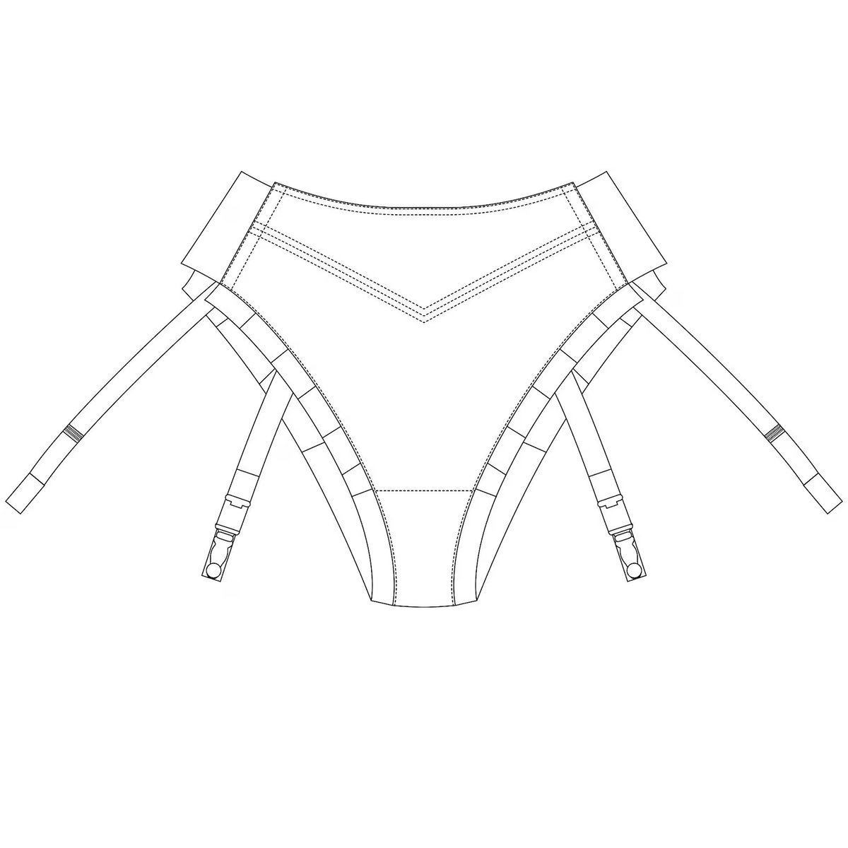 This 1950s Burlesque Knickers pattern was taken directly from the original archival garment and is accompanied by detailed stitching instructions, technical drawings, garment history, and high-resolution images of the original garment. Shop now at etsy.com/shop/underpinn…!