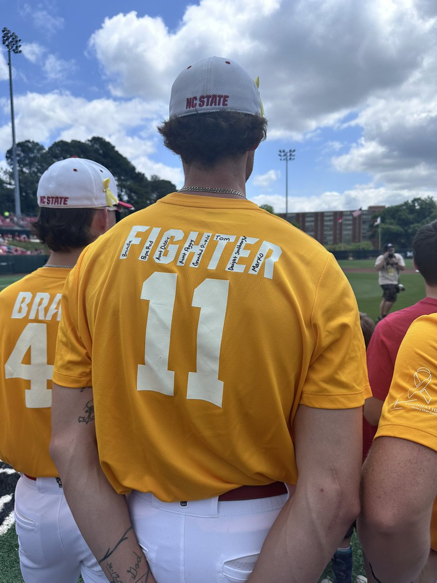 A special day at the Doak @NCStateBaseball and the V Foundation teaming up for the inaugural Victory over Cancer Game A huge shoutout to Trea Turner & his family for helping make it all possible. Hear from Turner’s mom tonight @wral