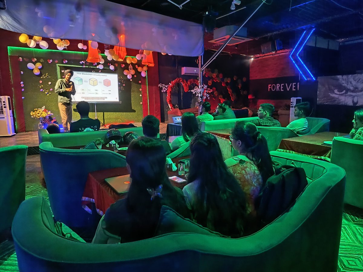 vanii_20061988's tweet photo. 🚀Dive into enlightening discussion on the Web 3.0 , #Avowallet🥑 event, featuring insights on blockchain, decentralization, and the Avowallet hand on practical.💻
Thank you to @HAPPYS1NGH
@suraj_sharma14 @Avocadoguild
@adityakrx @aahiknsv @Avowallet for fantastic event🥳💥 https://t.co/gIXFyjgcw2