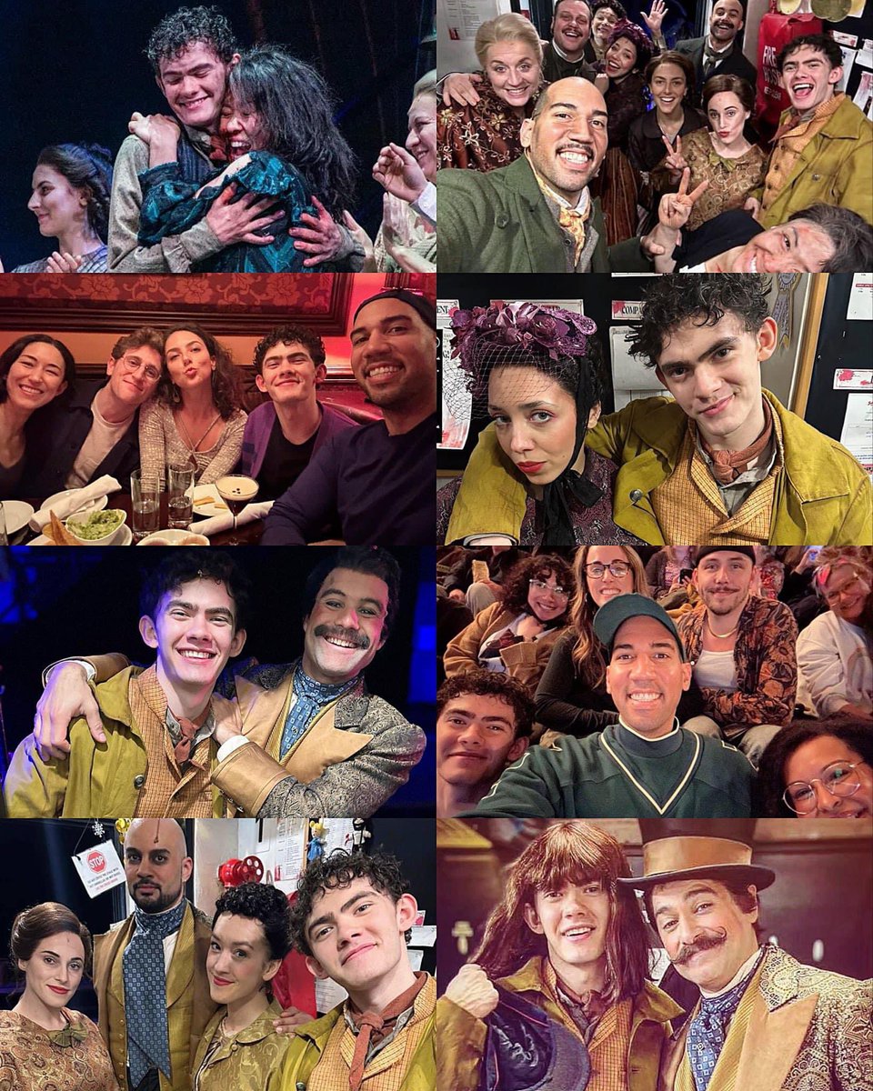 Great pictures of Joe with his Sweeney Todd family 🥧🩸