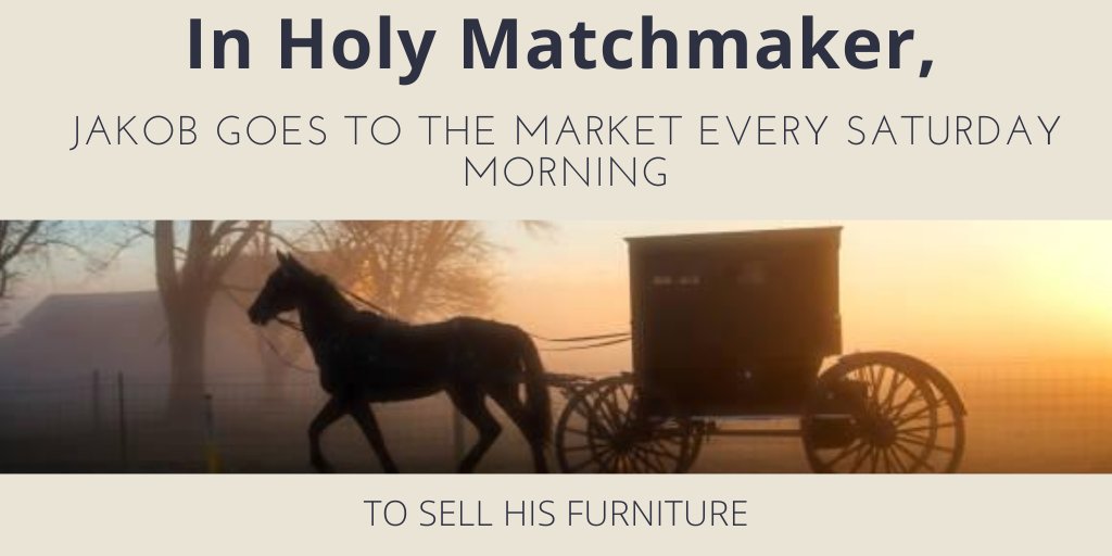 Holy Matchmaker is a #feelgood #romancenovel about the #Amish.  You can buy it at amzn.to/30OdogO
#amreadingromance #tweetyourbooks #BookBoost #readingforpleasure #romance #KindleUnlimited