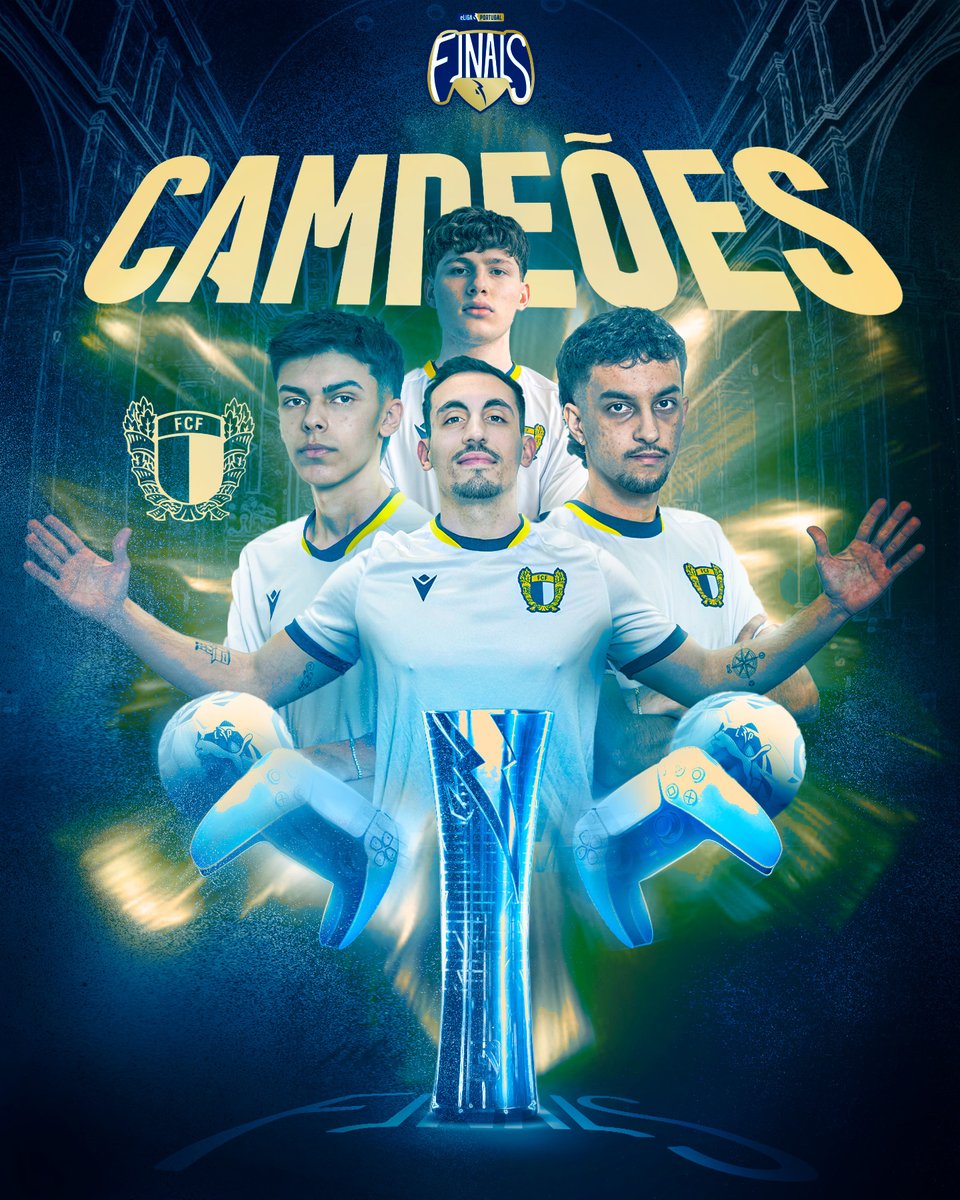 O NOVO CAMPEÃO NACIONAL 🏆 Muitos parabéns, FC Famalicão 👏

#eLigaPortugal #ForgingStarsDefyingLimits